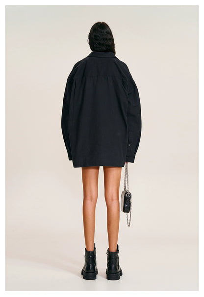 Cross Giant Oversized Utility Shirt