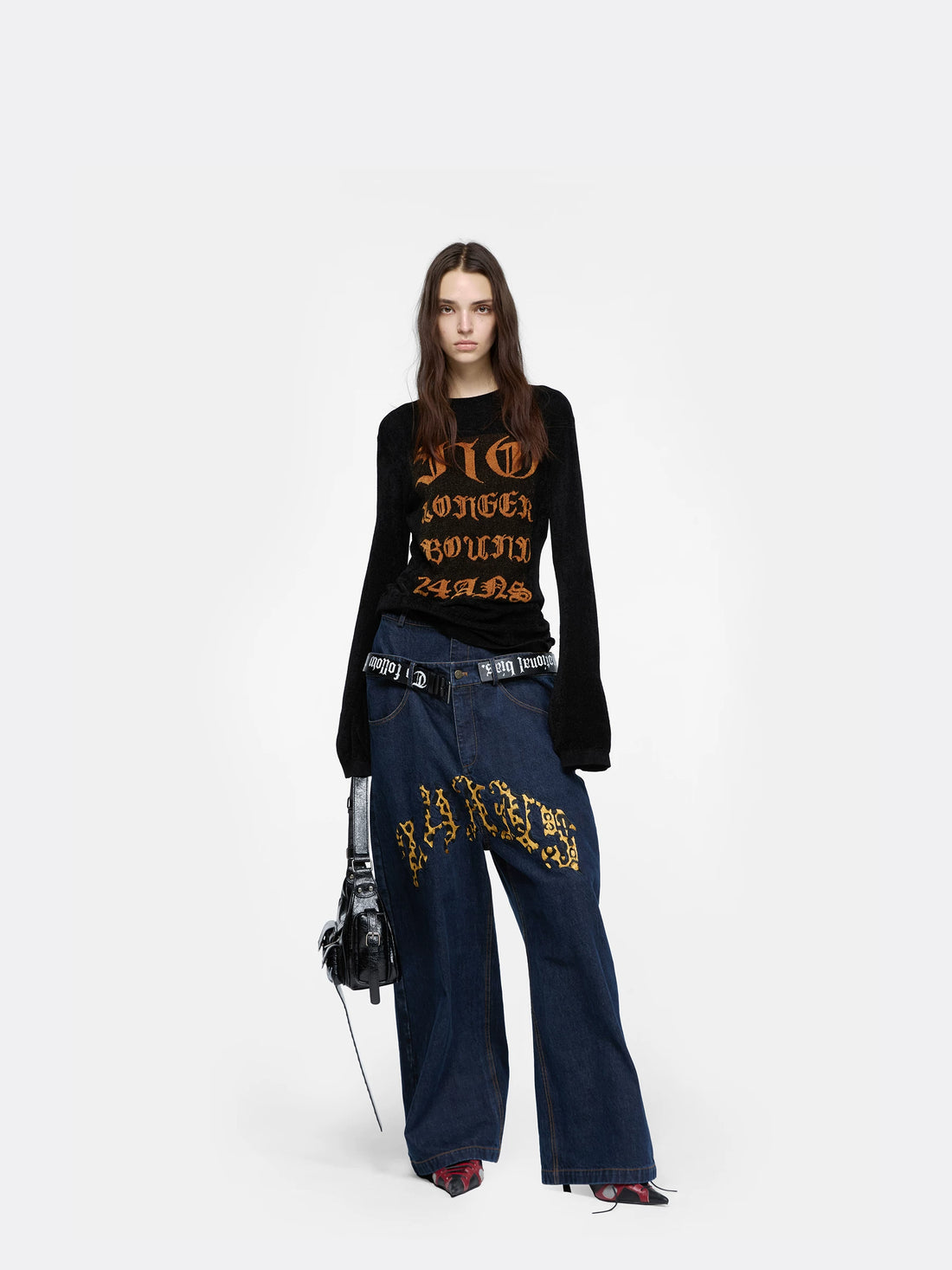 24ANS Graphic Knit Long-Sleeve Crewneck – view 7