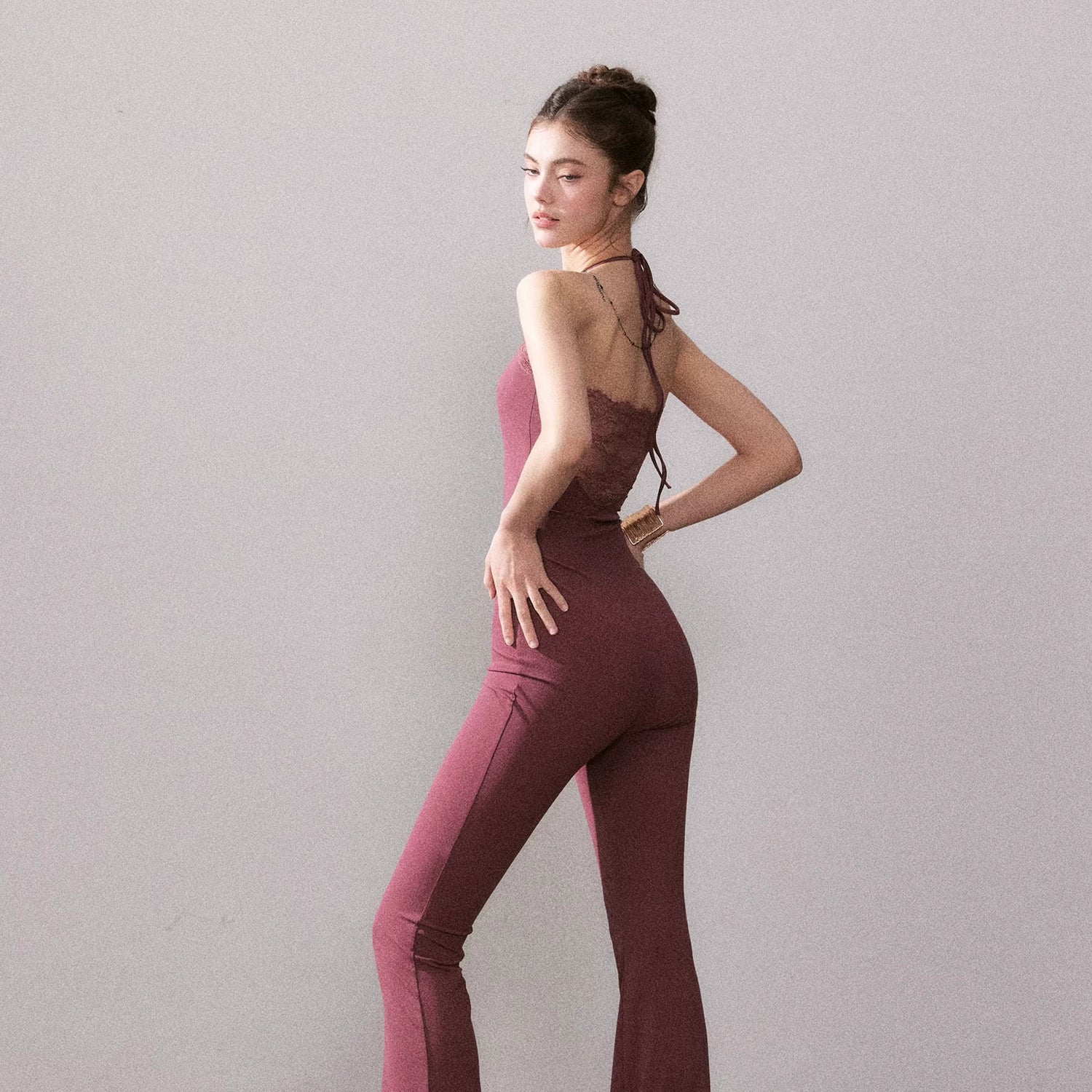 Green Grape Dream Seamless Yoga Jumpsuit