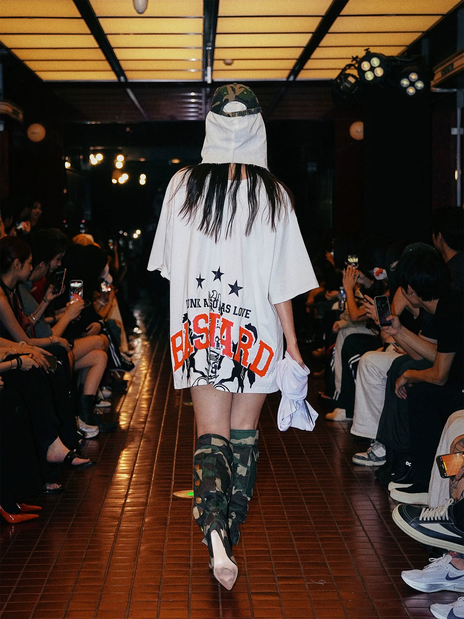 RUNWAY Camouflage Adjustable Cap