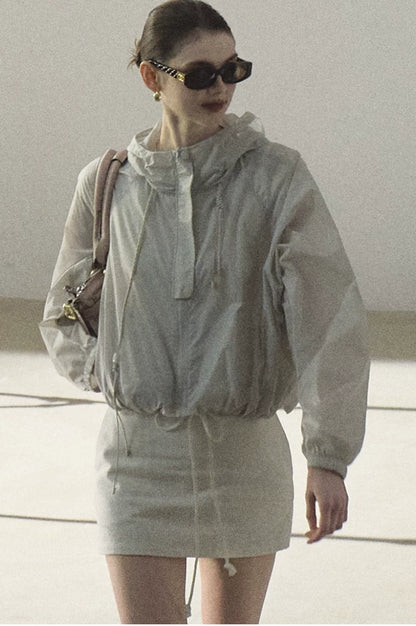 Lightweight Hooded UV Protection Jacket
