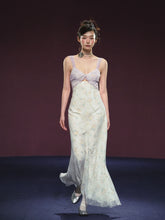 Lace Floral V-Neck Patchwork Hollow Dress - CHINASQUAD