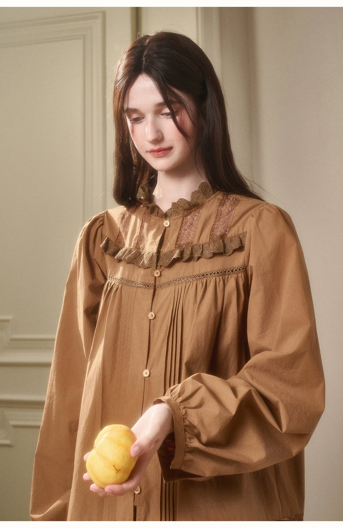 Cosagach Little World Cotton Shirt &amp; Skirt Set