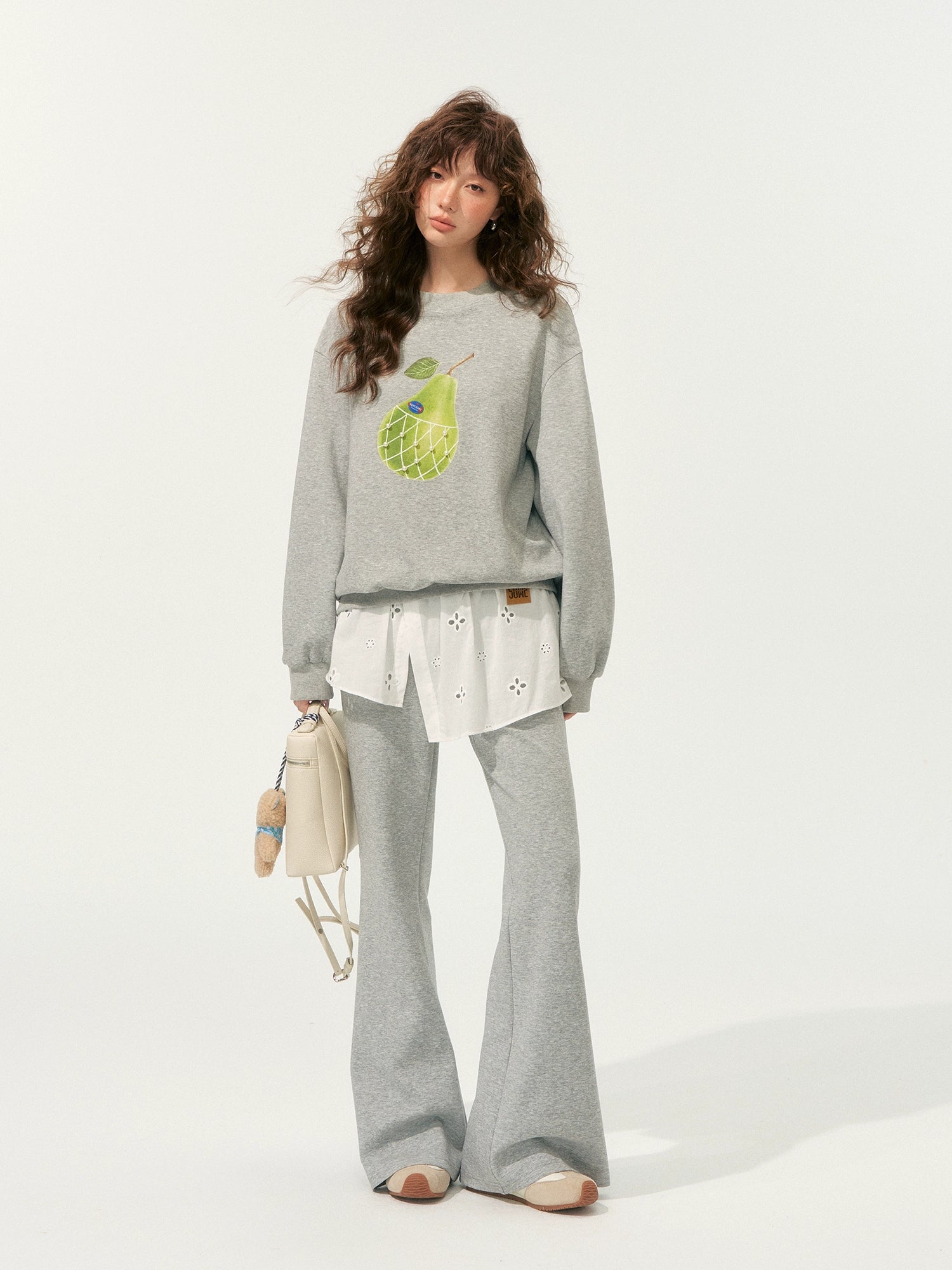 Pear Printed Sweatshirt