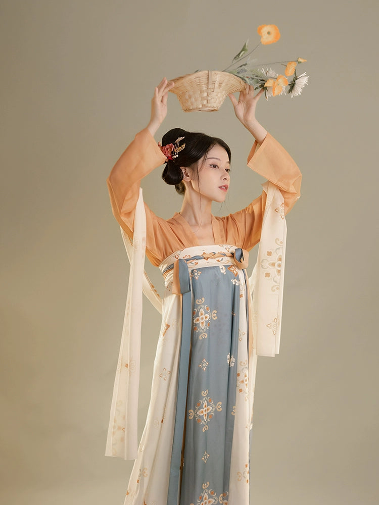 &quot;厌离&quot; Tang Dynasty Hanfu Set