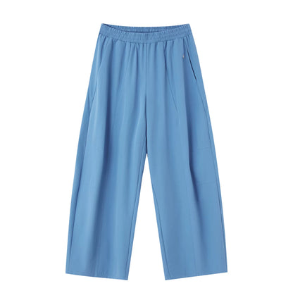 Airy Flow Wide-Leg Sculpted Pants
