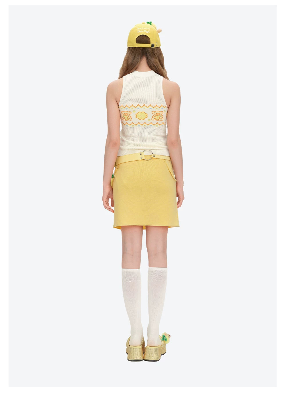 Candy Knit Cropped Vest