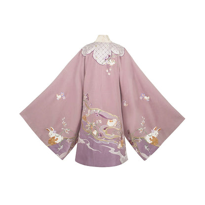 &quot;玉兔少女&quot; Modern-style Hanfu Pifeng