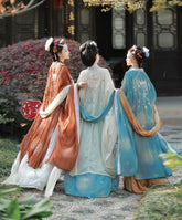 "春宫曲"Tang-Dynasty Hanfu Set - CHINASQUAD