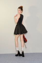 Sleeveless Puff Dress - CHINASQUAD