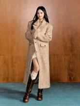 Detachable Fur Collar Wool Coat - CHINASQUAD