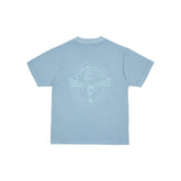 Washed Vintage-Style Crew Neck T-Shirt - CHINASQUAD