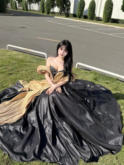 Black Astonishment Couture Gown