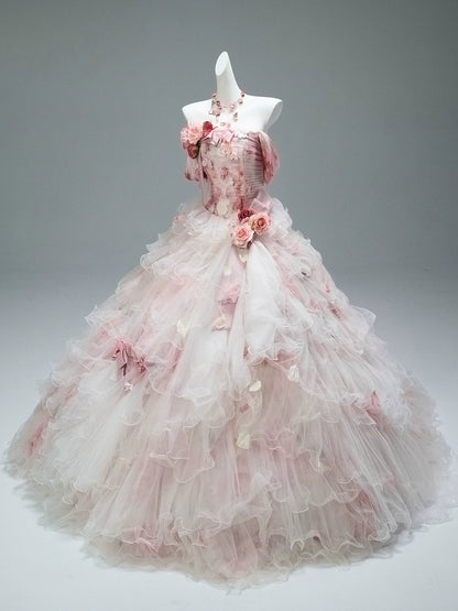 Rose Princess Enchanted Couture Gown