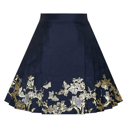 (Final Sale) "春黛" Modern-style Hanfu Skirt