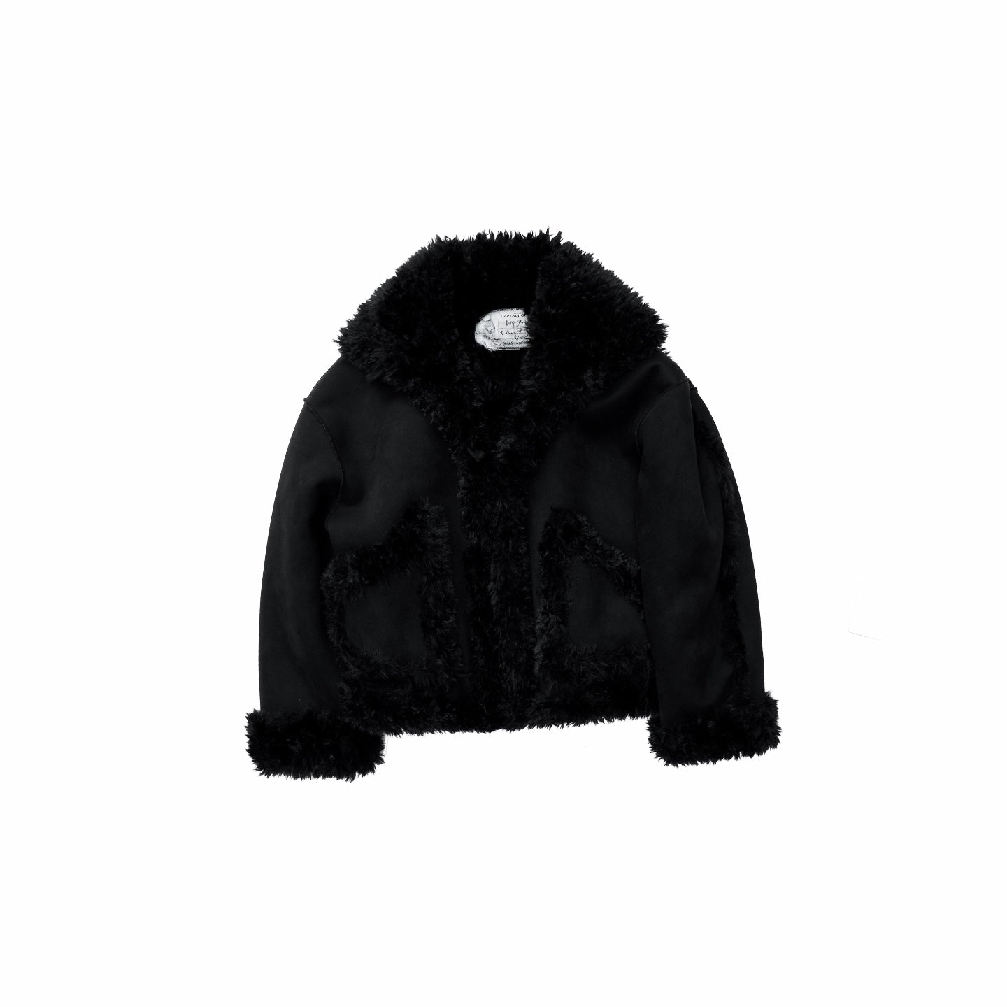 Shearling Reversible Suede Short Jacket