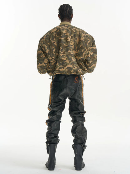 Heavyweight Oversized Camouflage Jacket