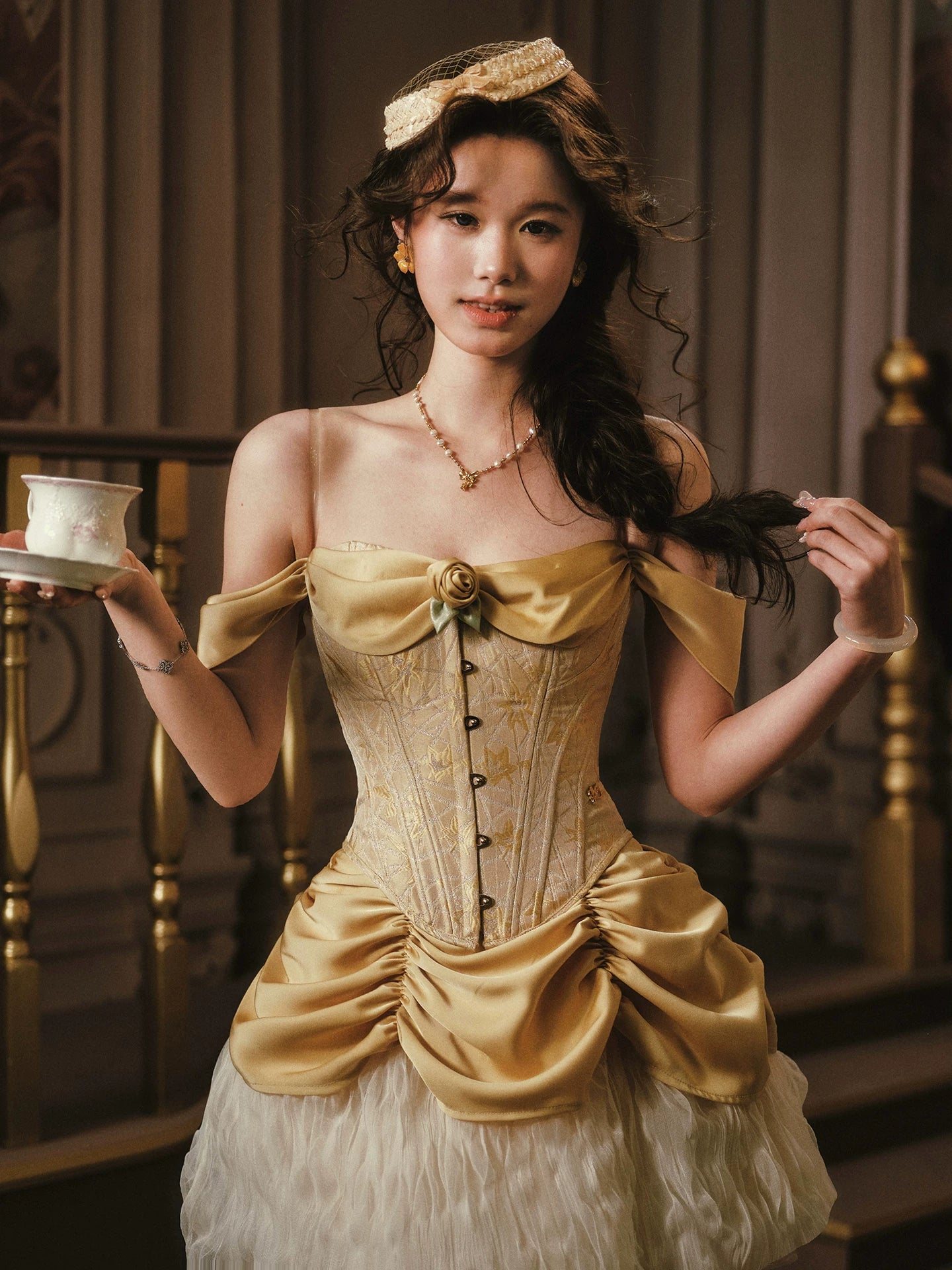 Autumn Concubine Corset Set
