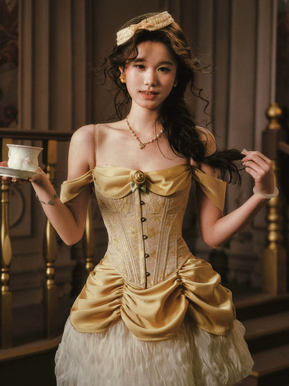 Autumn Concubine Corset Set
