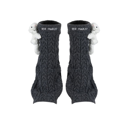 Knit Leg Warmer Socks