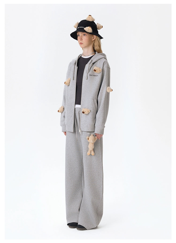 Teddy Cloud Zip Hoodie