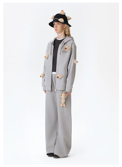 Teddy Cloud Zip Hoodie