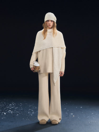 Waffle-Knit Lounge Set