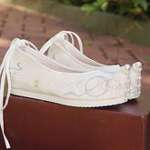 Tang Dynasty-style Ancient Chinese Embroidered Cloth Shoes - CHINASQUAD