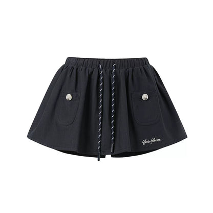 Lycocell Sporty Bubble Skirt Shorts