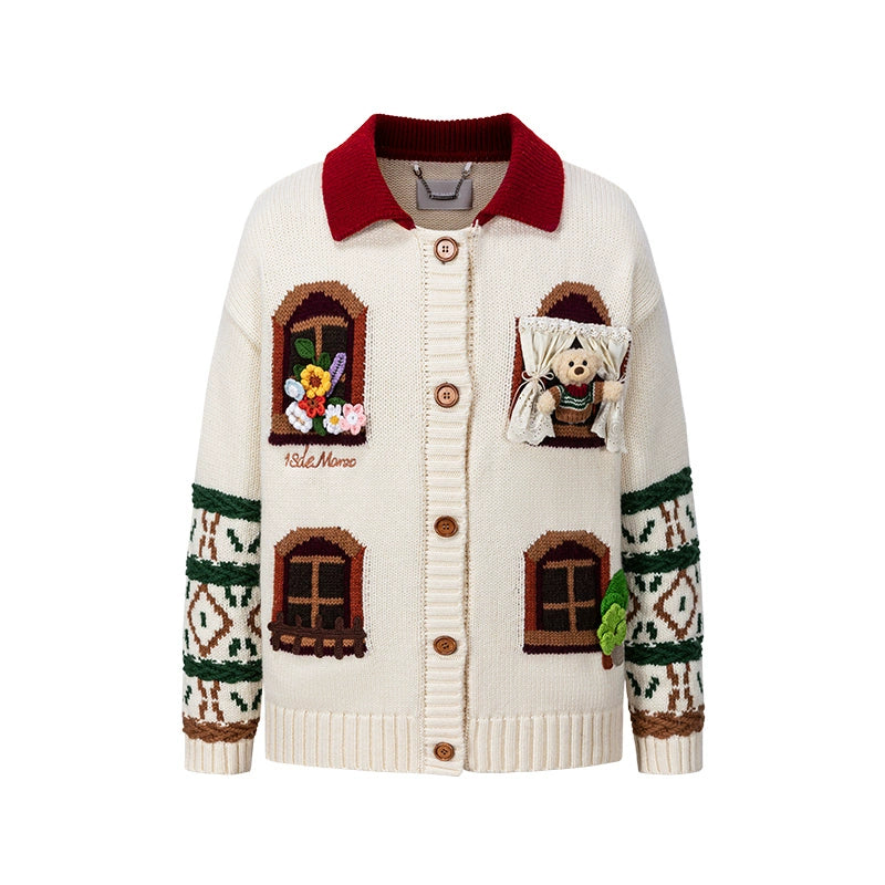 Scenic Window Knit Cardigan