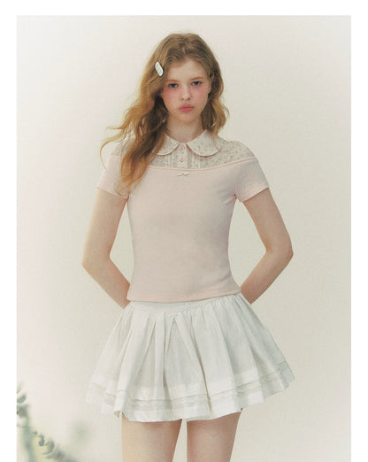 Elegant Prelude Floral Layered Shirt