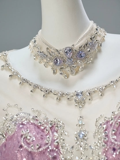 Dreamstar Sequin Tulle Dress with Crystal Accents