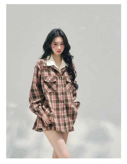 Coffeehouse Vintage Plaid Set