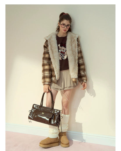 Bunny Diary Collar Sweater