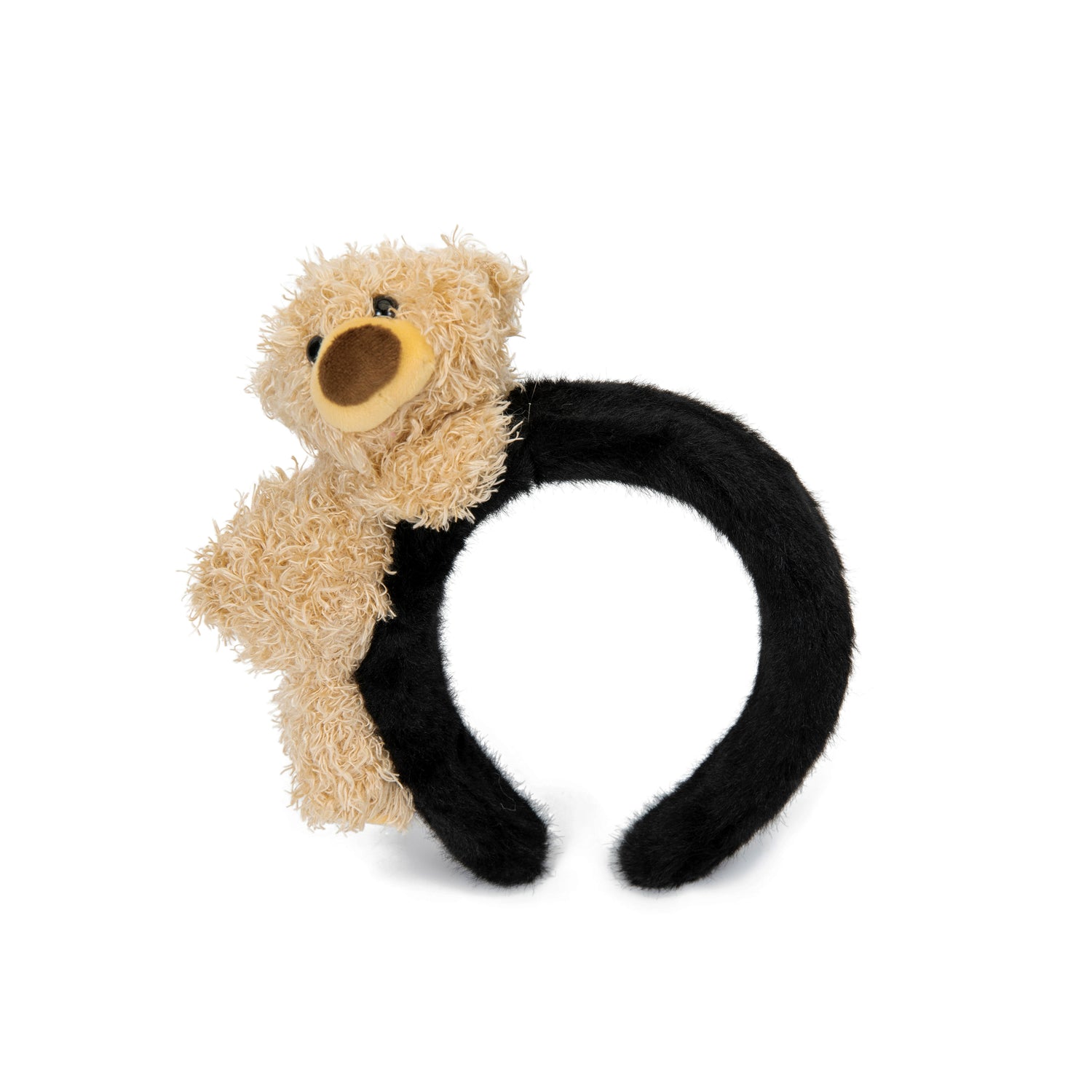 Fluffy Plush Doll-Inspired Headband