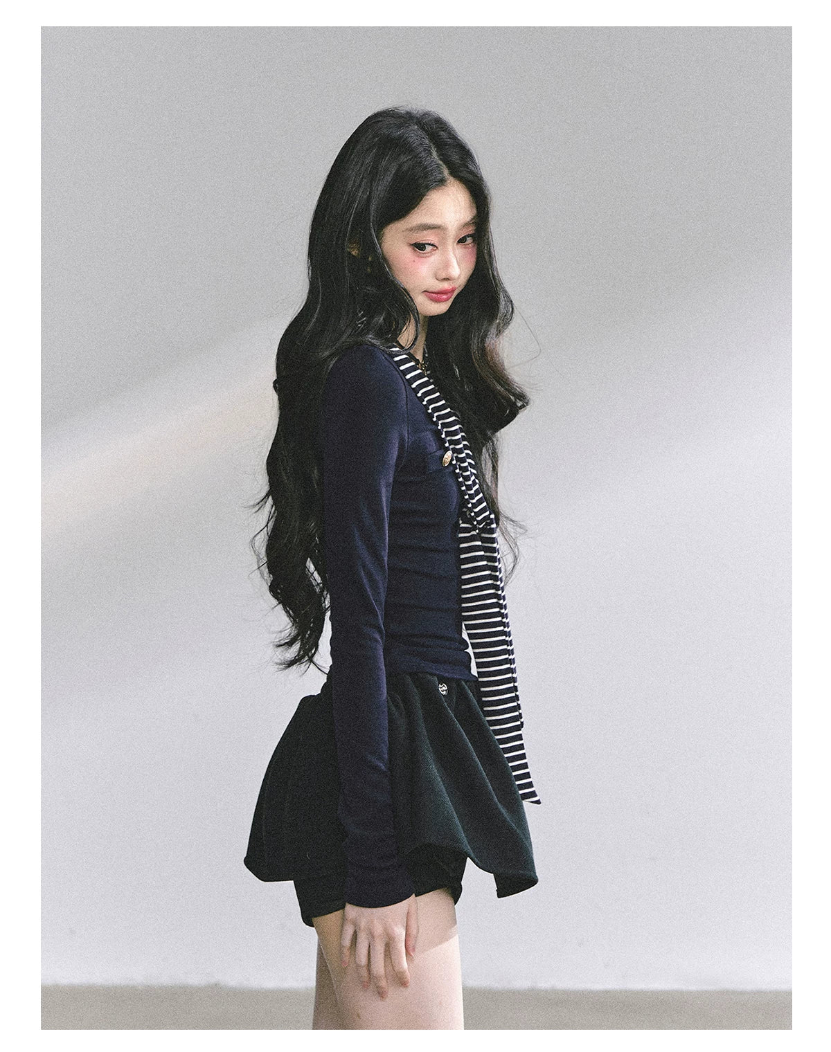 Striped Long-Sleeve Slim-Fit T-Shirt