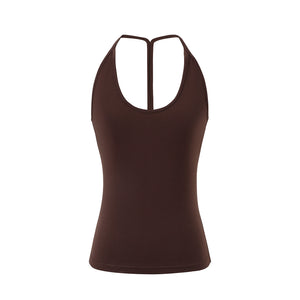 Brown Tank Top / S
