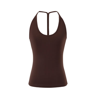 Brown Tank Top / S