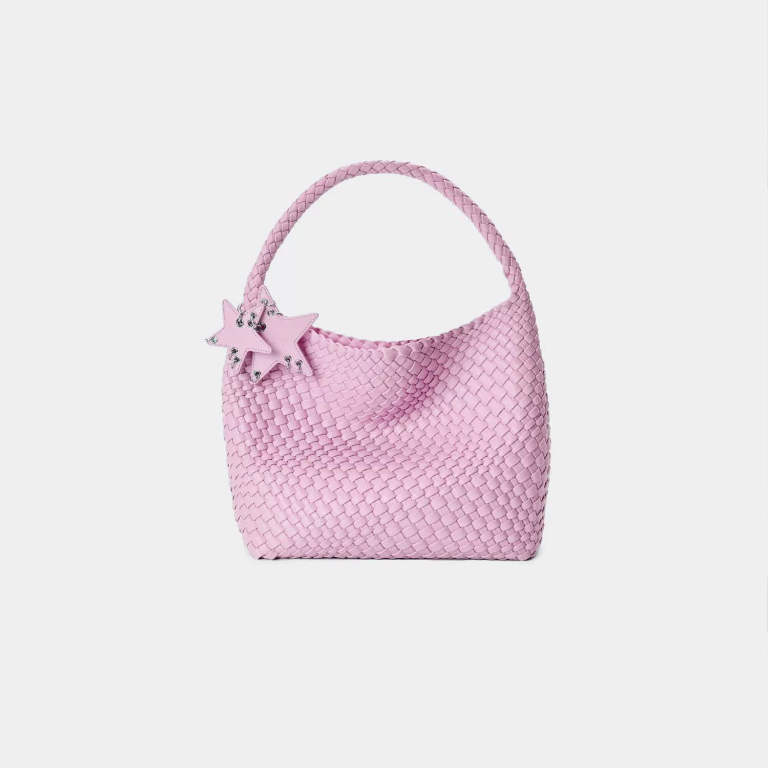Medium Woven Tote Shoulder Bag ECODAY