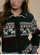 Fair Isle Westie Sweater & Skirt Set - CHINASQUAD