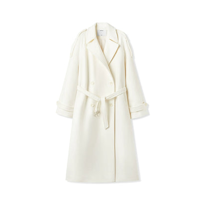 Arctic Muse Wool-Blend Coat