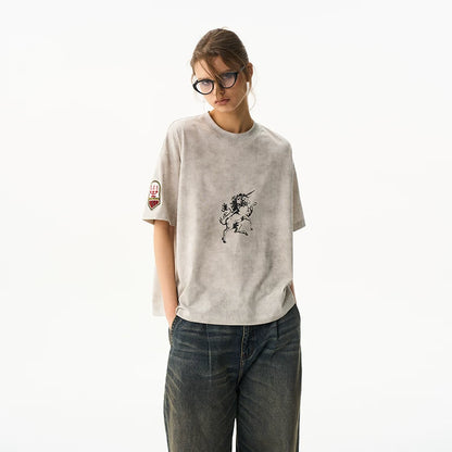 Waxed Unicorn Graphic T-Shirt