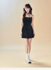 Lace Spaghetti Strap Dress - CHINASQUAD