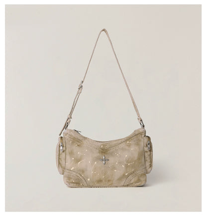 Wild Origin Washed Denim Shoulder Bag