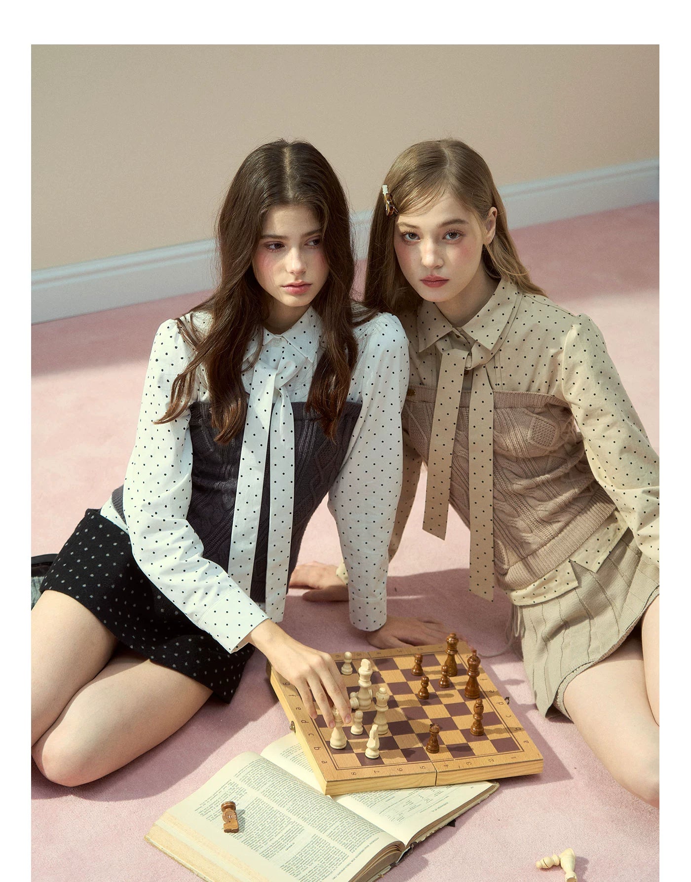 Polka Dot Preppy Shirt - CHINASQUAD