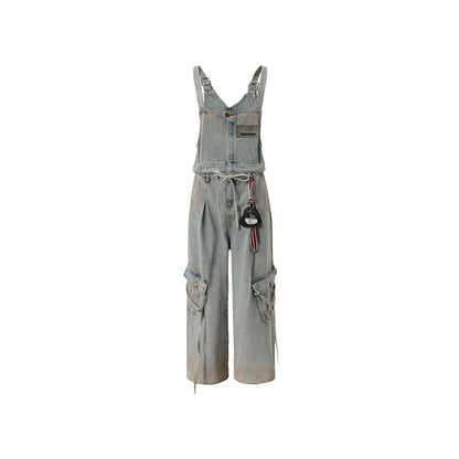 Spray-Wash Utility Pocket Relaxed Overalls