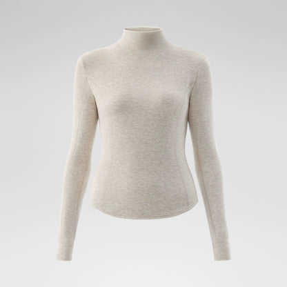 Thermal Skin High-neck Wool Base Layer Shirt