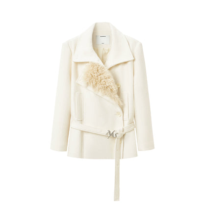 McKinley Wool-Blend Short Coat