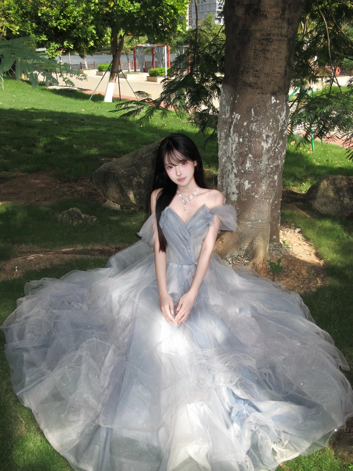 Petal Shatter Reverie Couture Gown
