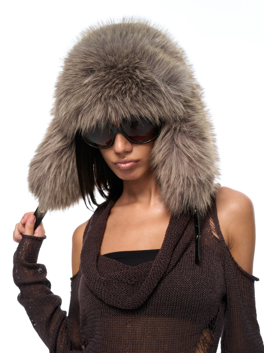 Faux-Fur Trapper Hat